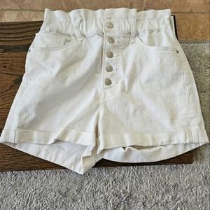 Express white shorts size small.